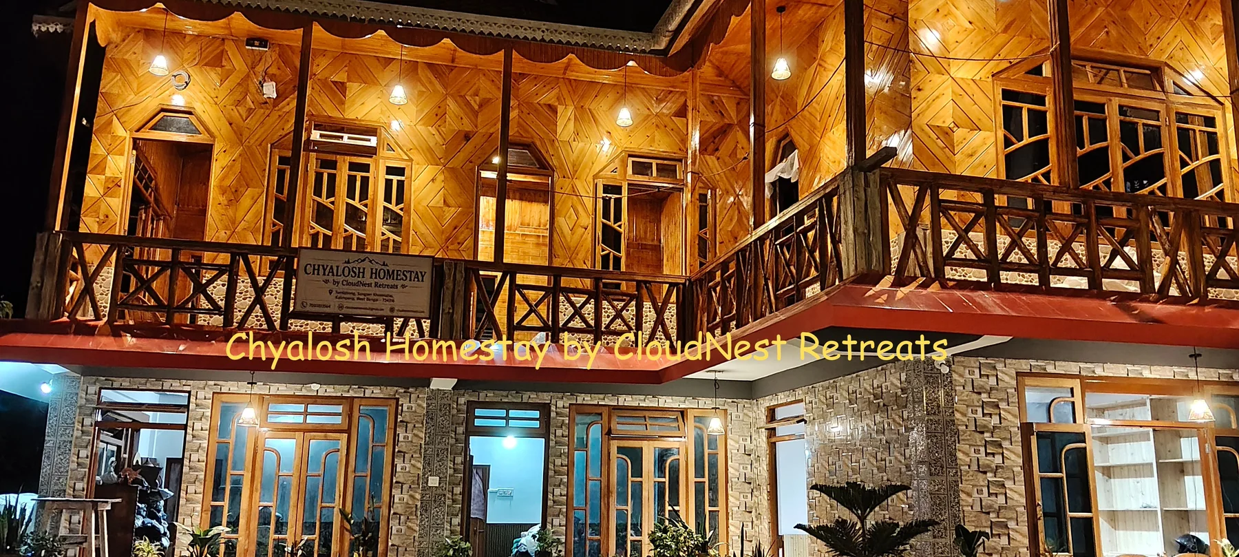 Chyalosh Homestay property surrounded by nature