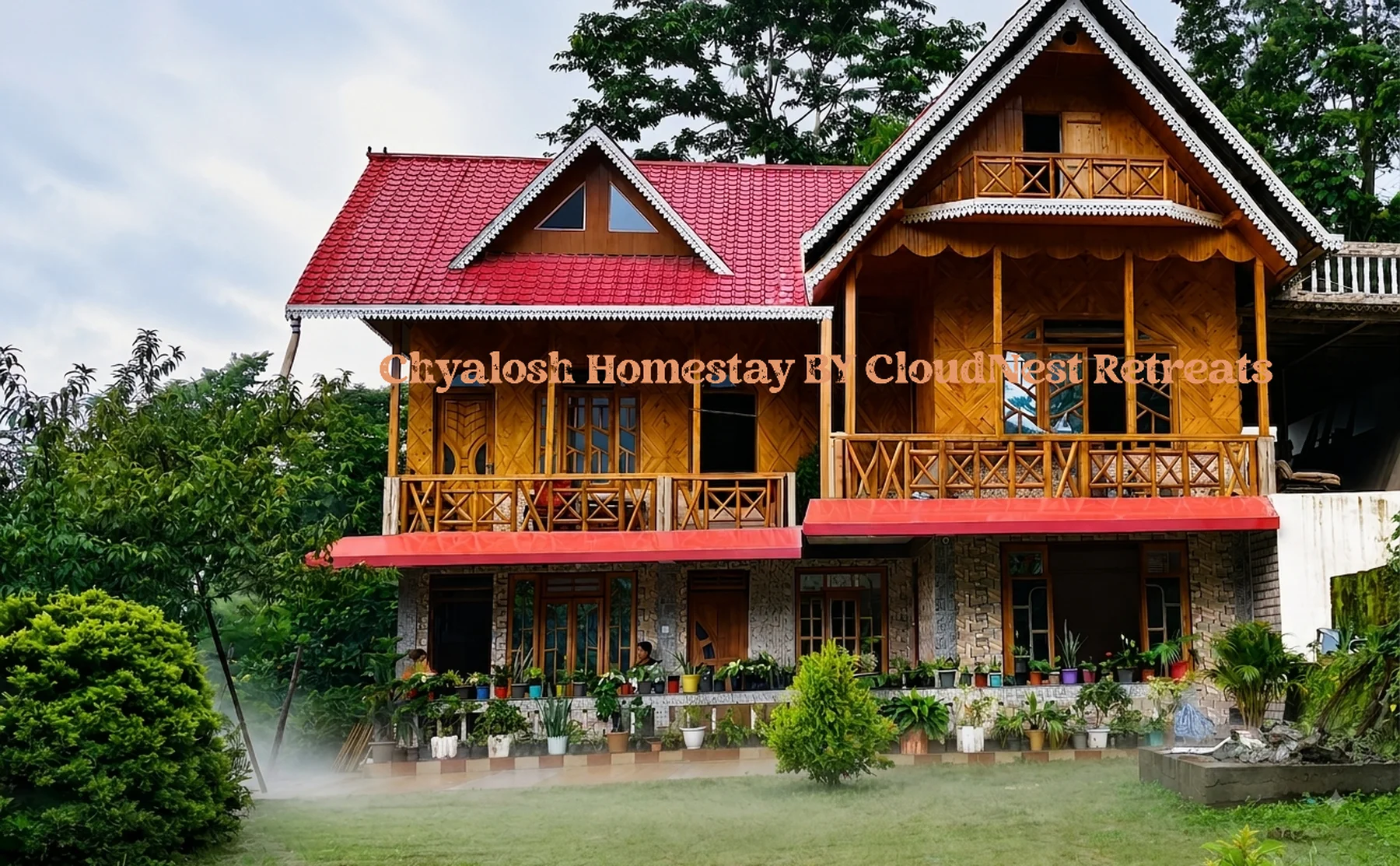 Chyalosh Homestay property surrounded by nature
