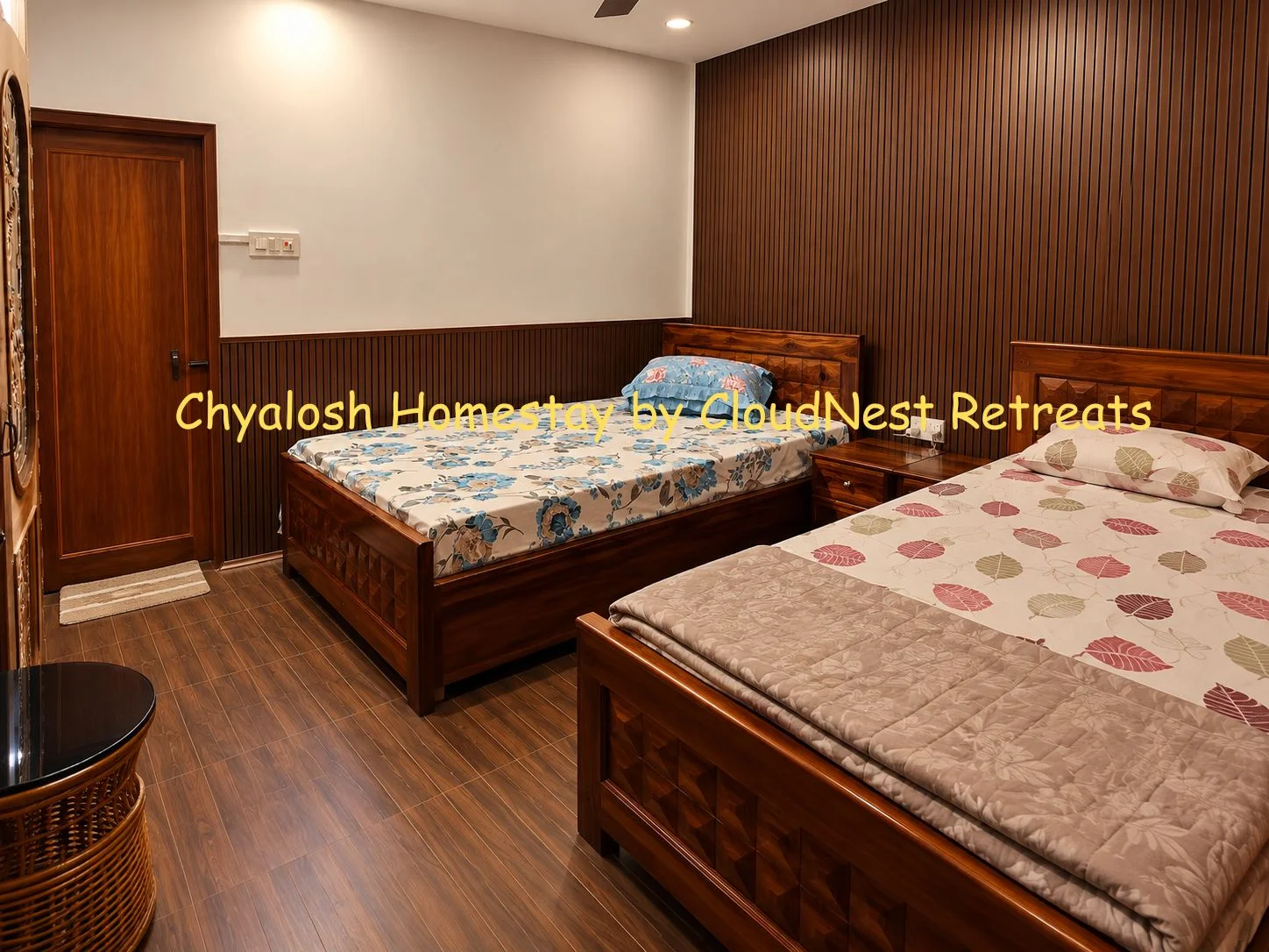 Bedroom 1 at Chyalosh Homestay