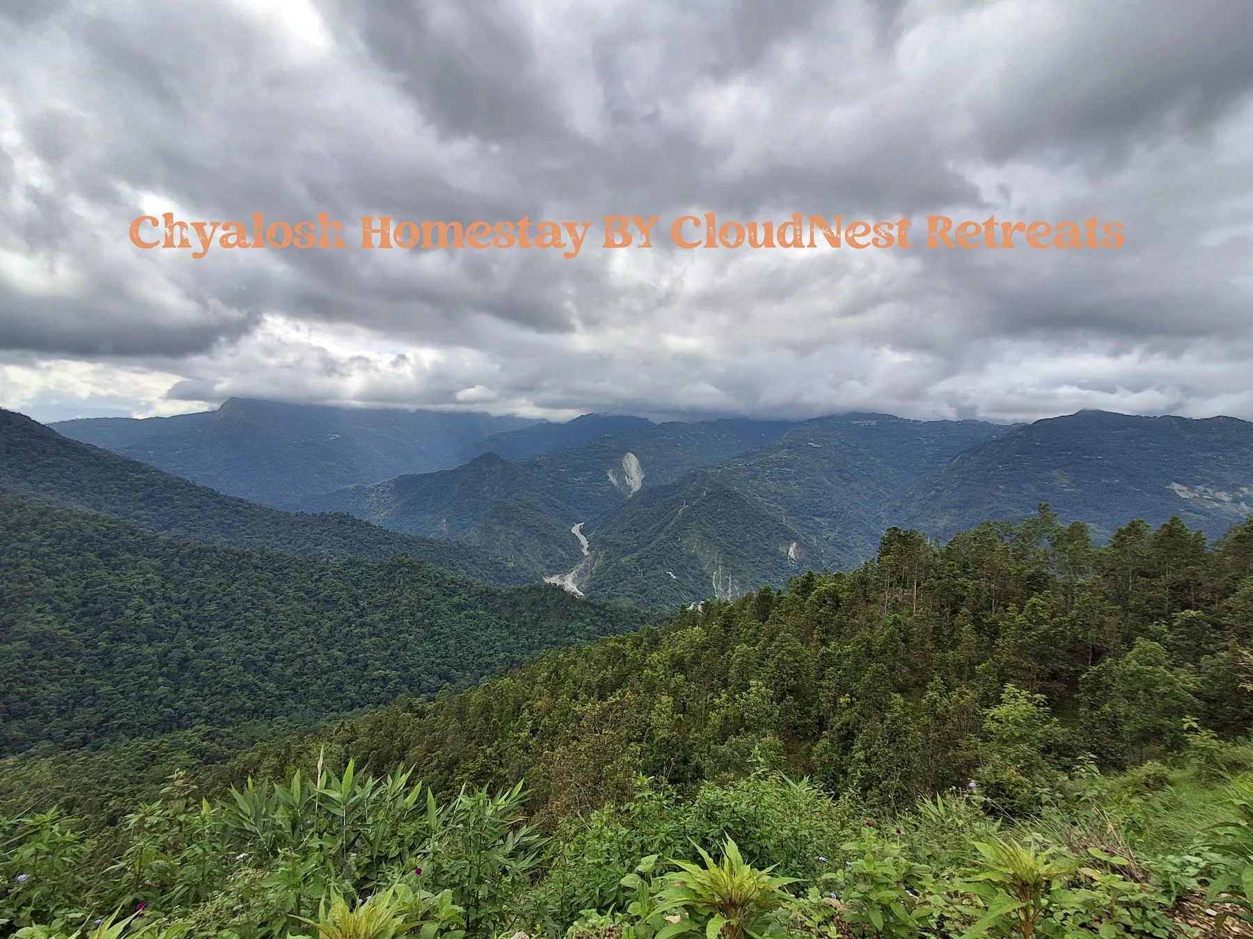 Natural landscape around Chyalosh Homestay